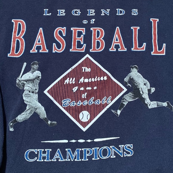 Vintage Baseball Sweatshirt - Picture 2 of 2